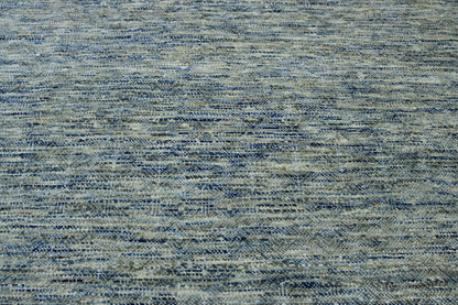 Modern Grass Design Wool Hand Knotted Rug 8x10 -w2162