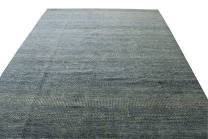 Modern Grass Design Wool Hand Knotted Rug 8x10 -w2146