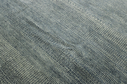 Modern Grass Design Wool Hand Knotted Rug 8x10 -w2146
