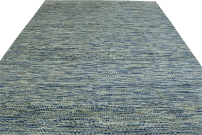 Modern Grass Design Wool Hand Knotted Rug 8x10 -w2152