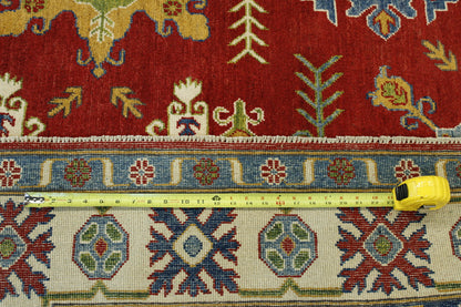 Tribal Super Kazak Wool Hand Knotted Rug 8x10 -b-103