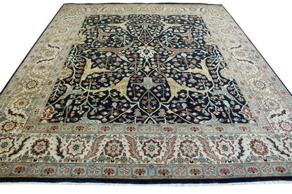Traditional Fine Sherapi Wool Hand Knotted Rug 8x10 -w20218