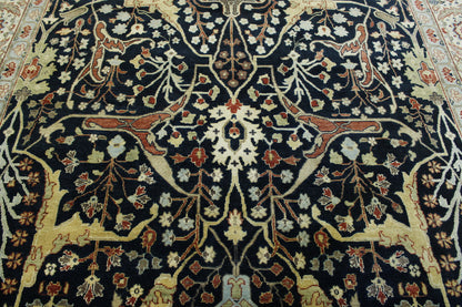 Traditional Fine Sherapi Wool Hand Knotted Rug 8x10 -w20218