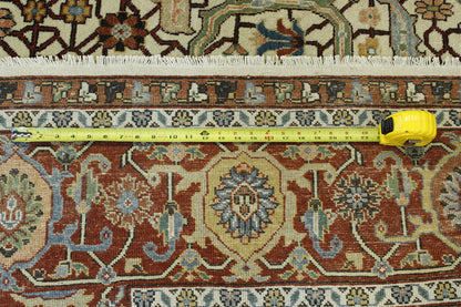 Traditional Fine Sherapi Wool Hand Knotted Rug 8x10 -w20211