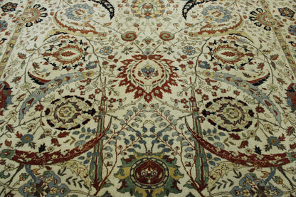 Traditional Fine Sherapi Wool Hand Knotted Rug 8x10 -w20206