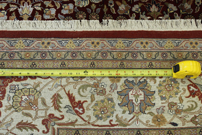 Traditional Fine Sherapi Wool Hand Knotted Rug 8x10 -w20237