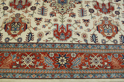 Tribal Super Kazak Wool Hand Knotted Rug 8x10 -b-106