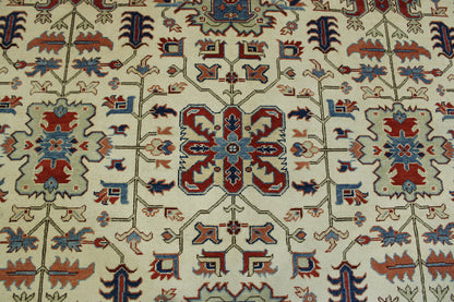 Tribal Super Kazak Wool Hand Knotted Rug 8x10 -b-106
