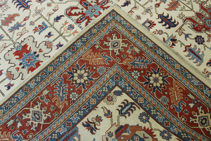 Tribal Super Kazak Wool Hand Knotted Rug 8x10 -b-106