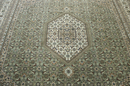 Traditional Bidjar Design Wool Hand Knotted Rug 8x10 -w2274