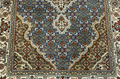 Traditional Tabriz Wool Hand Knotted Rug 3x5 - w5085
