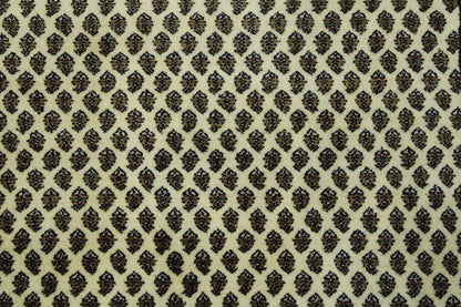 Traditional Indo Mir Wool Hand Knotted Rug 3x5 - w2195