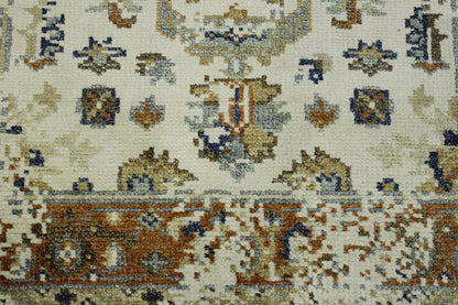 Transitional Abstract Broken Design Wool/viscose Hand Knotted Rug 3x5 - w2242