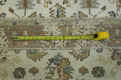 Transitional Abstract Broken Design Wool/viscose Hand Knotted Rug 3x5 - w2242