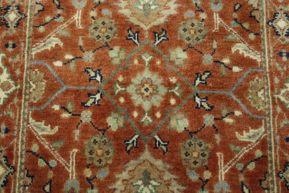 Tribal Heriz Wool Hand Knotted Rug 3x5 - w20083