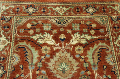 Tribal Heriz Wool Hand Knotted Rug 3x5 - w20083