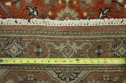 Tribal Heriz Wool Hand Knotted Rug 3x5 - w20083