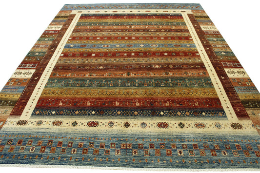 Tribal Khorzin Wool Hand knotted Rug 9.0x12.0 - w3074