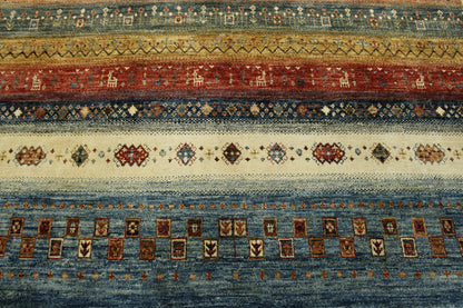 Tribal Khorzin Wool Hand knotted Rug 9.0x12.0 - w3074