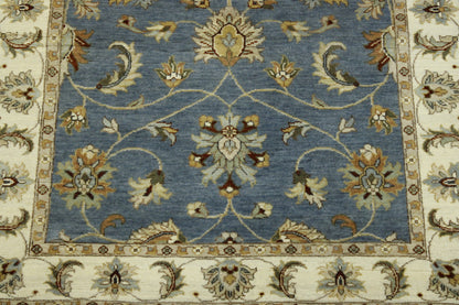 Oushak Indo Zigler Wool Hand Knotted Rug 4.0X16.0 -w20136