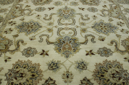 Oushak Indo Zigler Wool Hand Knotted Rug 4.0X13.0 -w20134