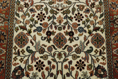 Traditional Indo Mahal Wool Hand Knotted Rug 3.0x10.0 -w20022