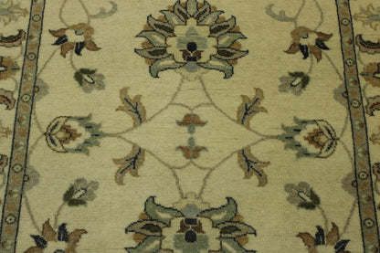 Oushak Indo Zigler Wool Hand Knotted Rug 3.0X7.0 -w20137