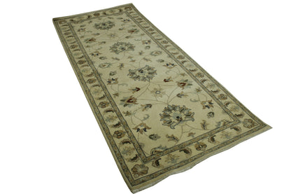 Oushak Indo Zigler Wool Hand Knotted Rug 3.0X7.0 -w20137