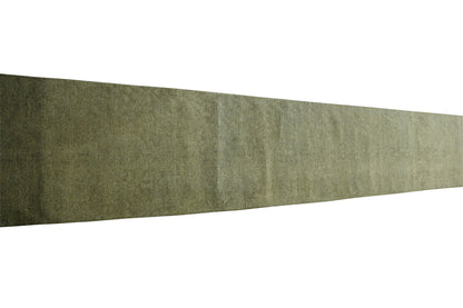 Oushak Bamyan Chobie Wool/silk Hand Knotted Rug 2.6x18.0 -q-5