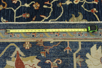 Oushak Chobie Wool Hand Knotted Rug 10.0x14.0 - w5109