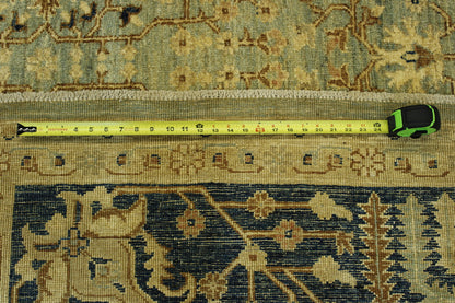 Tribal Vege-Dye Khorzin Wool Hand Knotted Rug 10.0x14.0 - W5107
