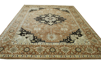 Tribal Fine Sherapi Wool Hand Knotted Rug 9.0x12.0 - w5111