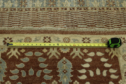 Tribal Vege-dye Mamluk Wool Hand Knotted Rug 9.0x12.0 - w5113