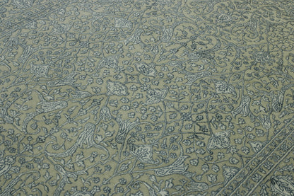 Traditional Fine Haji Jalili Wool/silk Hand Knotted Rug 6X9 - w20066