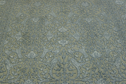 Traditional Fine Haji Jalili Wool/silk Hand Knotted Rug 6X9 - w20066