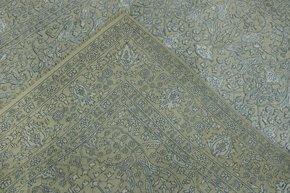 Traditional Fine Haji Jalili Wool/silk Hand Knotted Rug 6X9 - w20066