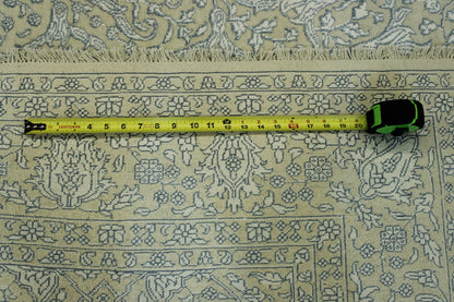 Traditional Fine Haji Jalili Wool/silk Hand Knotted Rug 6X9 - w20066