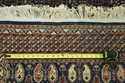 Traditional Fine Pesley Heraki Wool Hand Knotted Rug 6X9 - w5121