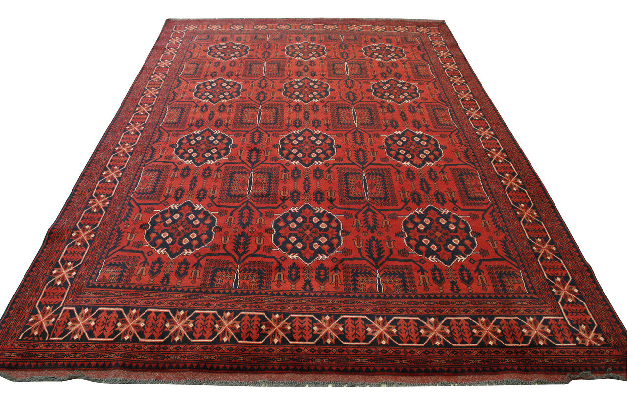 Tribal Khal Mohammadi Wool Hand Knotted Rug 6X9 - con-h-1