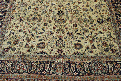 Traditional Farahan Design Wool Hand Knotted Rug 6X9 - w2238