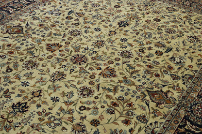Traditional Farahan Design Wool Hand Knotted Rug 6X9 - w2238