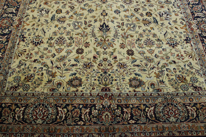 Traditional Farahan Design Wool Hand Knotted Rug 6X9 - w2238