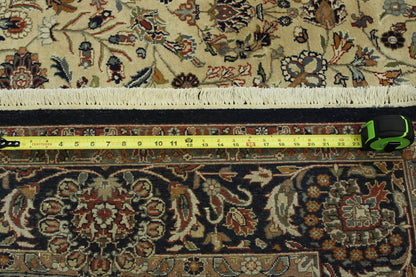 Traditional Farahan Design Wool Hand Knotted Rug 6X9 - w2238