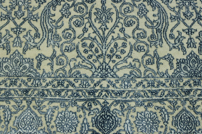 Traditional Fine Haji Jalili Wool/silk Hand Knotted Rug 6X9 - w20064