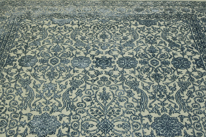 Traditional Fine Haji Jalili Wool/silk Hand Knotted Rug 6X9 - w20064