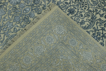 Traditional Fine Haji Jalili Wool/silk Hand Knotted Rug 6X9 - w20064