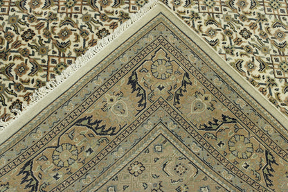 Traditional Indo Bidjar Wool Hand Knotted Rug 6X9 - w2226