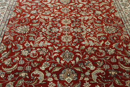 Traditional Indo Heraki Wool Hand Knotted Rug 6X9 - w2234