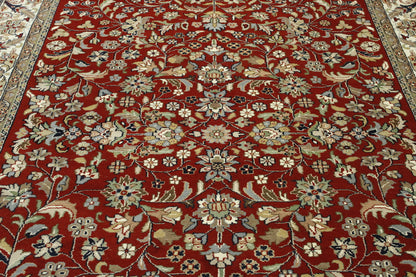 Traditional Indo Mahal Wool Hand Knotted Rug 6X9 - w2240