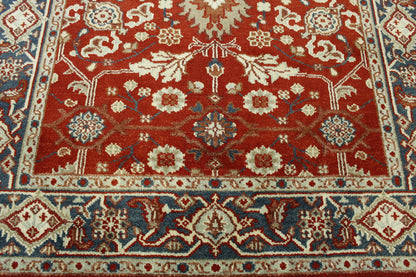 Traditional Sherapi Wool Hand Knotted Rug 6X9 - w20267